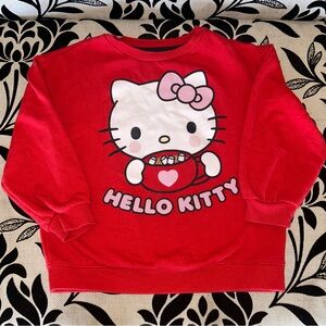 Hello Kitty red Sweater girls 5t